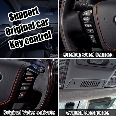 Interfejs Androida oparty na OEM Carplay AI Box dla Nissan Patrol Y62 2020
