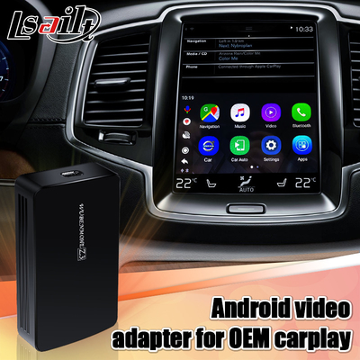 Aktualizacja interfejsu wideo Android Carplay AI Box 4 GB RAM dla Volvo S60 S90