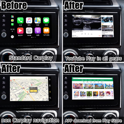 Interfejs Android AI Box z oryginalnym fabrycznym Carplay OEM w Hondzie i innych modelach samochodów