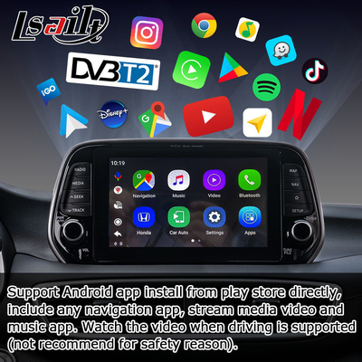 Samochodowy interfejs wideo Android 9.0 AI Box USB HDMI Do samochodów Hyundai Kia z carplay