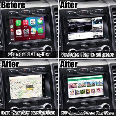 64 GB Android Multimedialny interfejs wideo AI Box dla samochodów Ford SYNC3