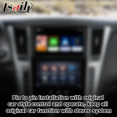 Infiniti Q50 Q60 bezprzewodowy interfejs multimediów do projekcji ekranu android carplay