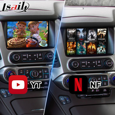 Lsailt Android Carplay Multimedia Video Interface dla Chevroleta GMC Tahoe z lat 2014-2019