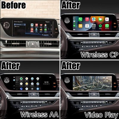 Bezprzewodowy carplay android auto dla Lexus ES300h ES350 ES250 tańsza wersja