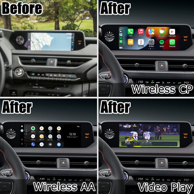 Lexus UX200 UX350h bezprzewodowy carplay Android automatyczne kopiowanie ekranu multimediów