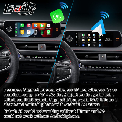 Lexus UX200 UX350h bezprzewodowy carplay Android automatyczne kopiowanie ekranu multimediów