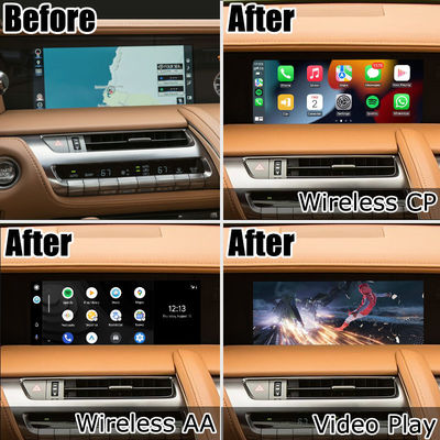 Interfejs multimedialny do Lexus LC LC500 LC500h z bezprzewodowym Android Auto i CarPlay