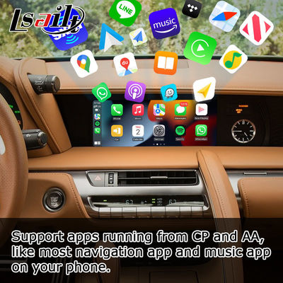 Interfejs multimedialny do Lexus LC LC500 LC500h z bezprzewodowym Android Auto i CarPlay