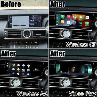 Bezprzewodowy carplay dla Lexus RC RC350 RCF RC200t RC300h RC300 android auto