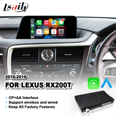 Interfejs Carplay dla Lexus RX200T RX350 RX300 RX 2016-2019
