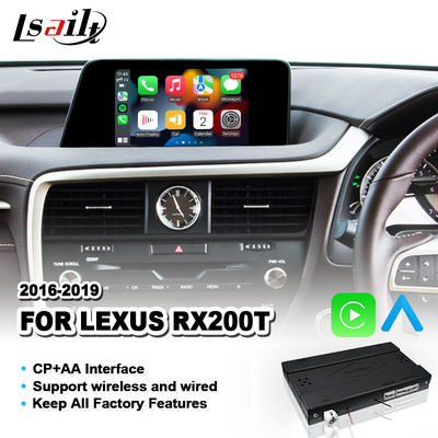 Interfejs Carplay dla Lexus RX200T RX350 RX300 RX 2016-2019