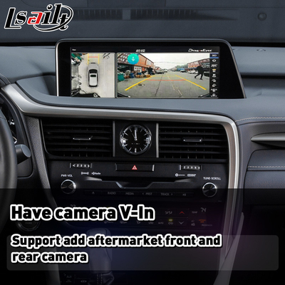 Lexus Carplay Android Auto Interface dla RX450H RX350 RX 350 sterowanie myszą 2016-2019