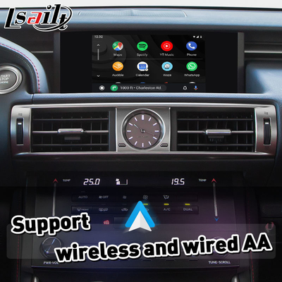 Bezprzewodowy interfejs Carplay dla Lexus IS250 IS350 IS 250 sterowanie myszą 2013-2016