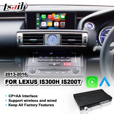 CP + AA Auto OEM Integracja Interfejs wideo dla Lexus IS300H IS200T IS 300h sterowanie myszą 2013-2016