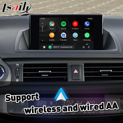 Android Auto Carplay Interface dla Lexus CT200H CT 200h Sterowanie myszą 2014-2017