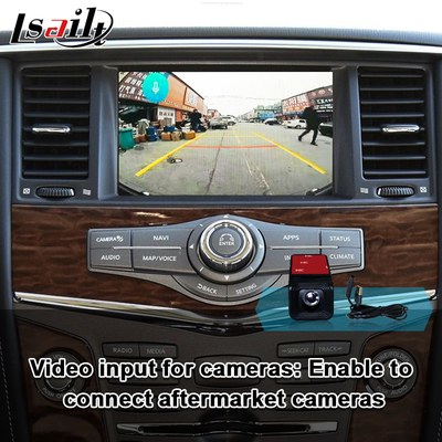 Interfejs Lsailt CarPlay dla Nissan Armada, Quest, Pathfinder z Android Auto, zaktualizuj oryginalny ekran