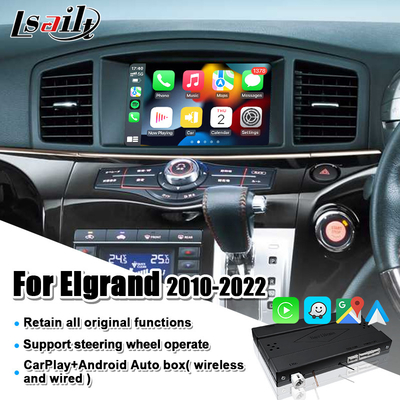 Interfejs Nissan CarPlay z Android Auto, YouTube, Spotify dla Elgrand, Patrol, Armada, Pathfinder