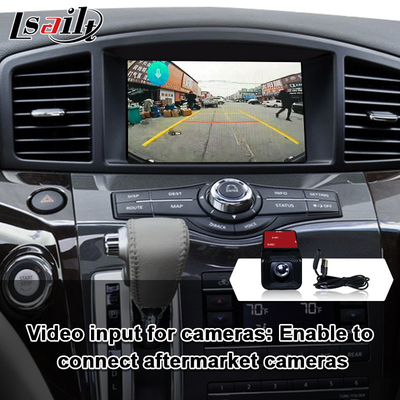 Bezprzewodowy interfejs CarPlay dla Nissan Quest, Patrol, Armada, Infiniti QX z YouTube, Android Auto