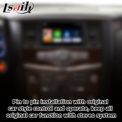 Nissan Patrol Y62 bezprzewodowy carplay Android Auto Aktualizacja stylu OEM firmy Lsailt
