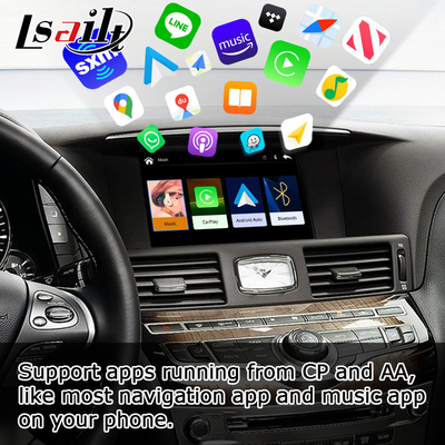Infiniti Q70 wireless carplay android auto telefon z funkcją dublowania ekranu media projekcyjne firmy Lsailt