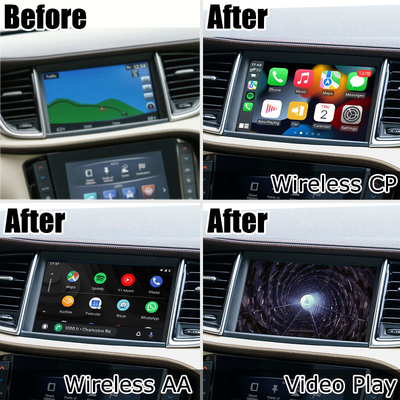 Bezprzewodowa skrzynka multimedialna Carplay Android Auto do aktualizacji OEM Infiniti QX50 2018