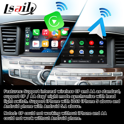 Infiniti QX60 w stylu OEM bezprzewodowa automatyczna aktualizacja carplay android