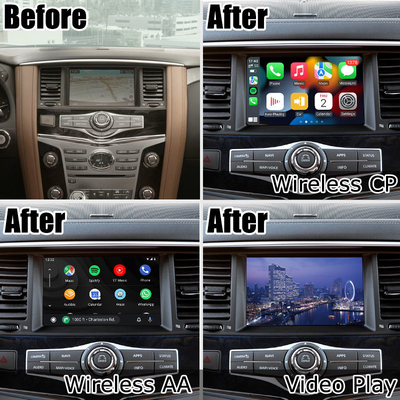 Infiniti QX80 OEM styl Android automatyczne rozwiązanie do bezprzewodowej aktualizacji carplay kompatybilne z Australią