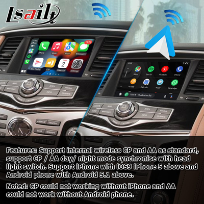 Infiniti QX80 OEM styl Android automatyczne rozwiązanie do bezprzewodowej aktualizacji carplay kompatybilne z Australią