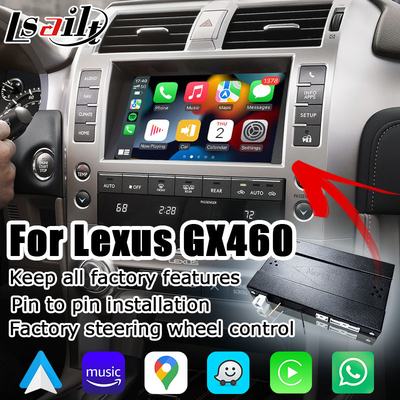 Automatyczna aktualizacja Apple carplay Android dla Lexus GX460 OEM w stylu integracji aktualizacji