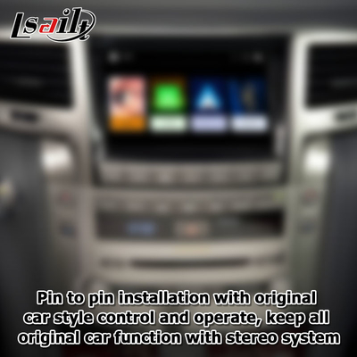 Lexus LX570 bezprzewodowy interfejs aktualizacji Carplay Android auto OEM