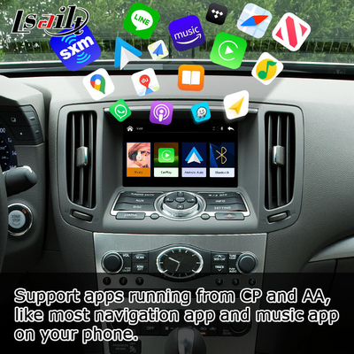 Plug And Play Infiniti G37 G25 Q40 bezprzewodowy carplay android auto moduł interfejsu wideo