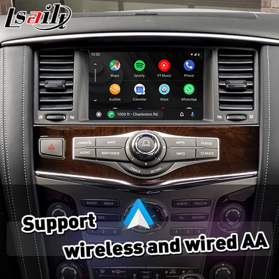 Bezprzewodowy interfejs Android Auto Carplay dla 2017-2021 Infiniti QX80