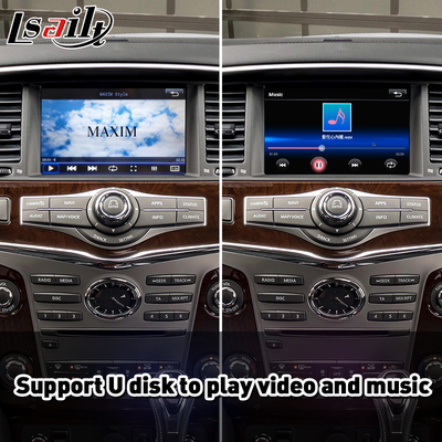 Bezprzewodowy interfejs Android Auto Carplay dla 2017-2021 Infiniti QX80
