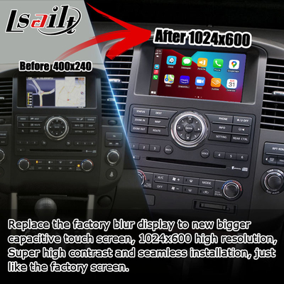 Nissan Pathfinder R51 IT06 ekran HD bezprzewodowa carplay Android automatyczna aktualizacja
