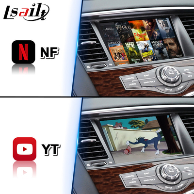 Lsailt 4 + 64GB interfejs multimedialny NISSAN na lata 2018-2020 Patrol Y62 z androidem Auto Carplay