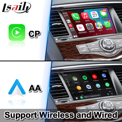 Lsailt 4 + 64GB interfejs multimedialny NISSAN na lata 2018-2020 Patrol Y62 z androidem Auto Carplay