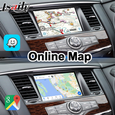 Lsailt 4 + 64GB interfejs multimedialny NISSAN na lata 2018-2020 Patrol Y62 z androidem Auto Carplay