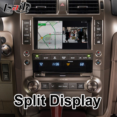 Lexus GX460 Android Multimedialny interfejs wideo z bezprzewodową nawigacją GPS Carplay