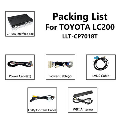 Interfejs Toyota LC200 Wireless Carplay