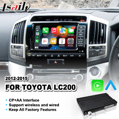 Toyota Wireless Carplay Android Auto Interfejs dla Land Cruiser 200 V8 LC200 2012-2015