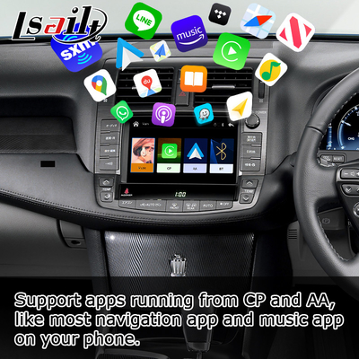 Toyota Crown S200 GRS204 URS206 UZS207 sportowiec Majesta 2008-2012 bezprzewodowa aktualizacja stylu carplay android auto OEM
