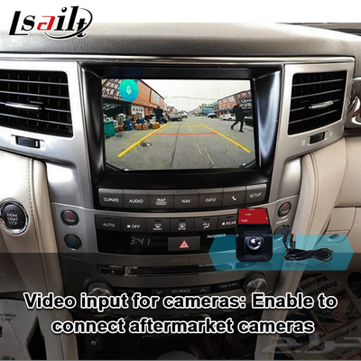 Interfejs Lexus CarPlay dla LX570 2013-2015 GX460 z bezprzewodowym systemem Android Auto, Google Map