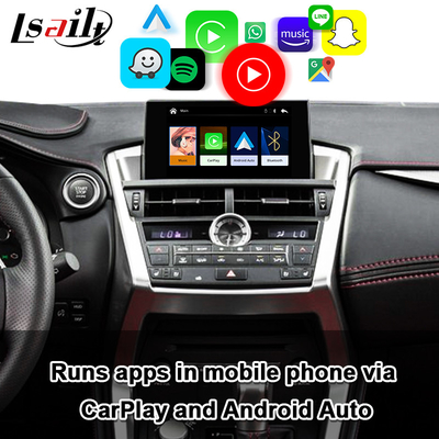 Bezprzewodowy interfejs CarPlay dla Lexus NX NX200t NX300h Android Auto, Mirror Link, HiCar, CarLife