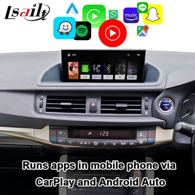 Bezprzewodowy Apple CarPlay dla Lexus NX ES UX to CT RX GS LS LX LC RC 2014-2021 interfejs CarPlay
