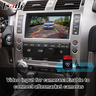 Interfejs CarPlay typu Plug and Play dla Lexus GX460 2014-2021 LX570 RX NX z bezprzewodowym systemem Android Auto