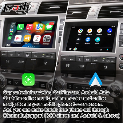 Interfejs CarPlay typu Plug and Play dla Lexus GX460 2014-2021 LX570 RX NX z bezprzewodowym systemem Android Auto