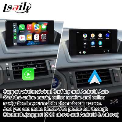 Bezprzewodowy moduł CarPlay Lsailt dla Lexus CT200 2013-2022 z Android Auto, Google Map