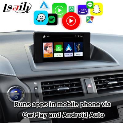 Bezprzewodowy moduł CarPlay Lsailt dla Lexus CT200 2013-2022 z Android Auto, Google Map