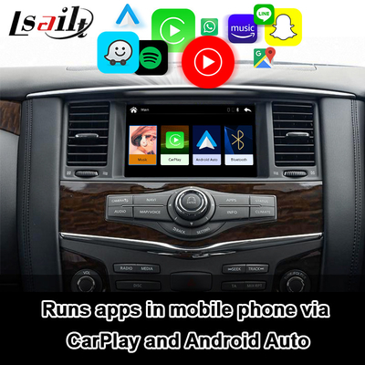 Zintegrowany interfejs Nissan Carplay Android Auto, Mirror Link dla Patrol, Armada, Pathfinder