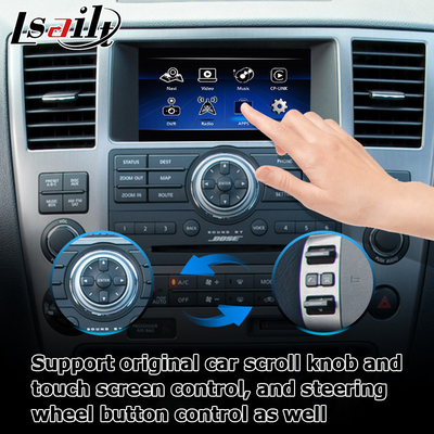 Interfejs wideo Android carplay Android auto box dla Nissan Armada TA60 2008-2015